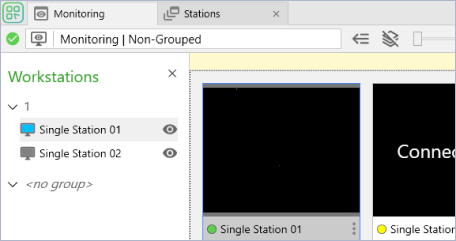 MightyViewer Monitoring tab