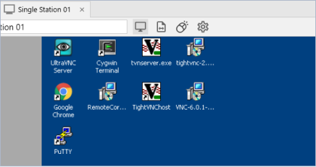 MightyViewer Single Station tab
